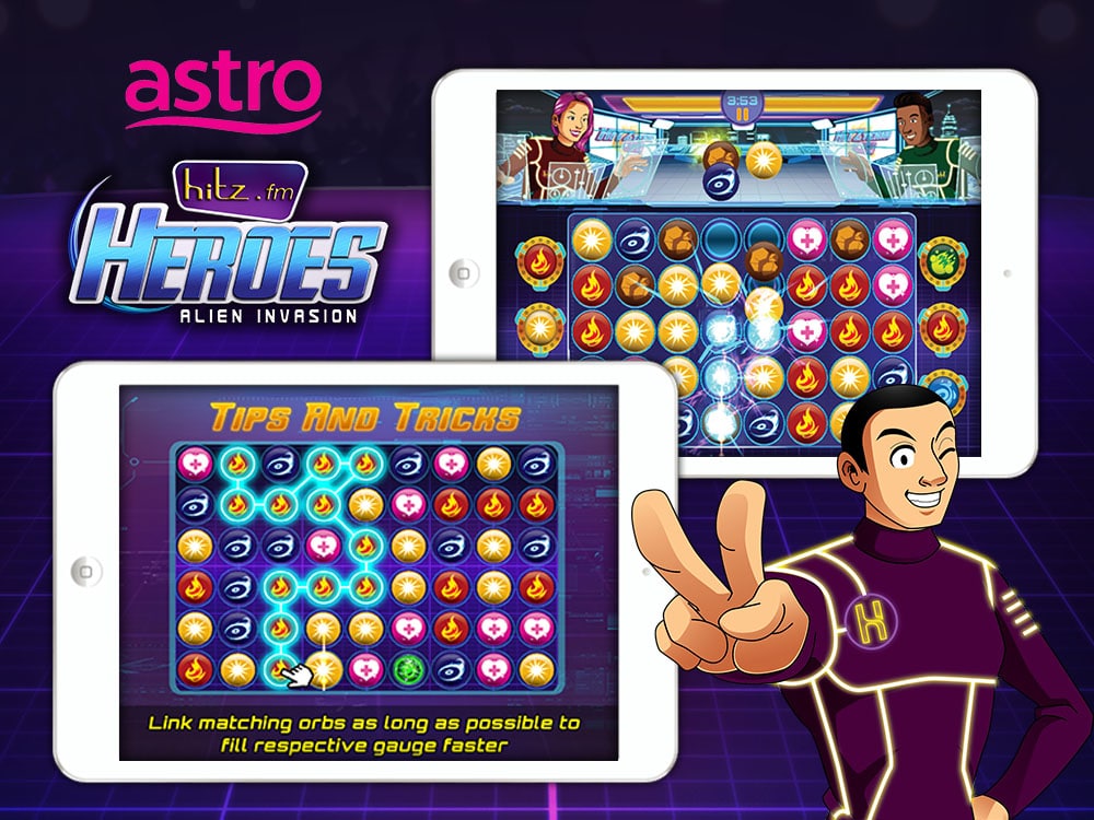 Hitz Heroes Puzzle Combat Game — gallery image 1